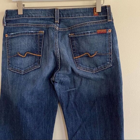 7 For All Mankind Bootcut Jeans Size 28 - Picture 5 of 8